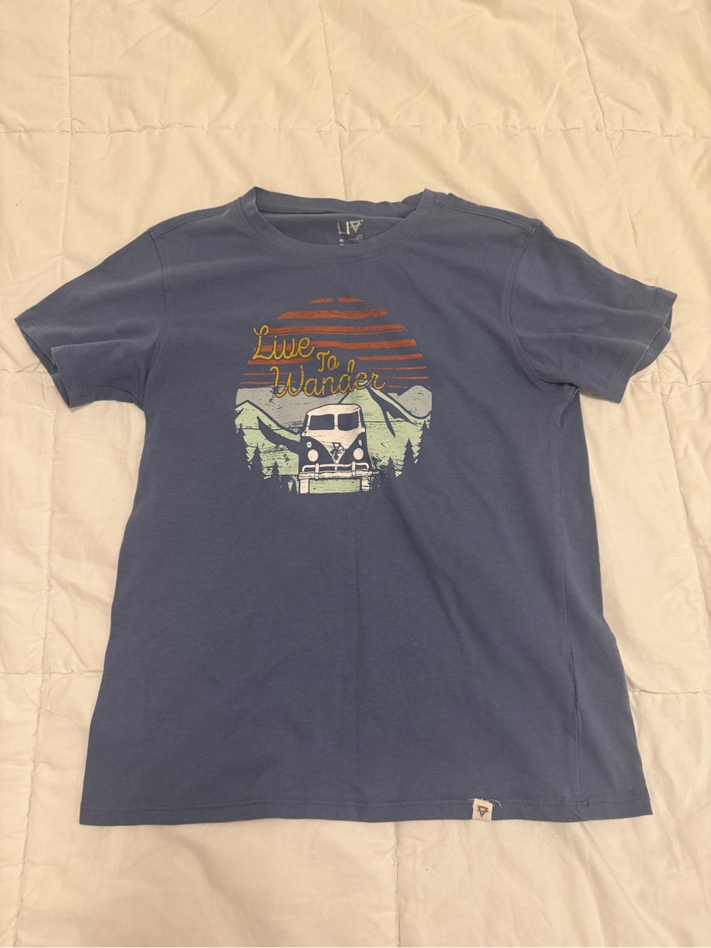 Live to Wander Camper Graphic Tee